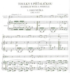 Toulky s píšťáličkou           zobcová flétna a klavír
