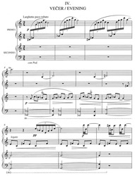 Jezero - Jiří Horáček - sonáta pro klavír na 4 ruce