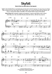 Really Easy Piano: JAMES BOND (16 James Bond Songs )