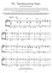 Really Easy Piano - BOD DYLAN