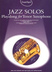 WISE PUBLICATIONS Guest Spot: JAZZ SOLOS + CD / tenorový saxofon