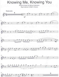 ABBA GOLD - GREATEST HITS + Audio Online / altový saxofon