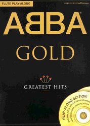 WISE PUBLICATIONS ABBA GOLD - GREATEST HITS + 2x CD / příčná flétna