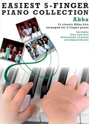 EASIEST 5-FINGER PIANO COLLECTION - ABBA