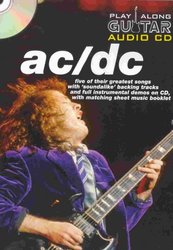 WISE PUBLICATIONS PLAY ALONG GUITAR - AC/DC + CD / kytara + tabulatura