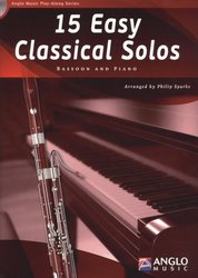 15 Easy Classical Solos + CD / fagot + klavír