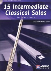 15 Intermediate Classical Solos + CD / příčná flétna + klavír