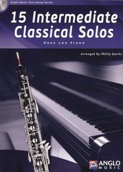 15 Intermediate Classical Solos + CD / hoboj + klavír