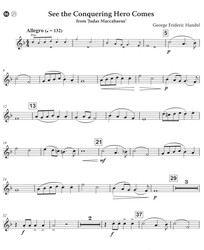 15 Intermediate Classical Solos + CD / lesní roh (f horn) a klavír