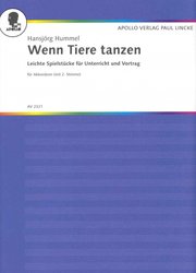 APOLLO-VERLAG Paul Lincke WENN TIERE TANZEN - solos or duets for accordion