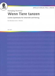 WENN TIERE TANZEN - solos or duets for accordion / akordeon