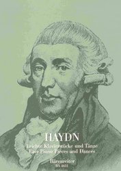 Easy Piano Pieces &amp; Dances - HAYDN