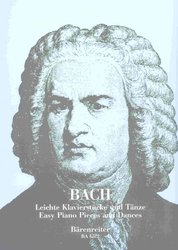 Easy Piano Pieces &amp; Dances - BACH