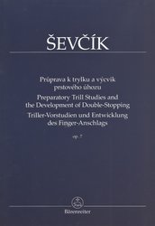 Otakar Ševčík - Opus 7, Průprava k trylku a výcvik prstového úhozu