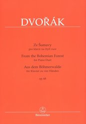 DVOŘÁK: Ze Šumavy op. 68 / 1 klavír 4 ruce