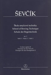 Otakar Ševčík - Opus 2, Škola smyčcové techniky, sešit 3