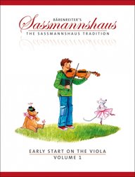 Editio Bärenreiter EARLY START ON THE VIOLA 1 -škola hry na violu