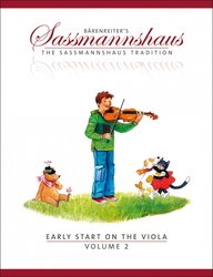 Editio Bärenreiter EARLY START ON THE VIOLA 2 -škola hry na violu