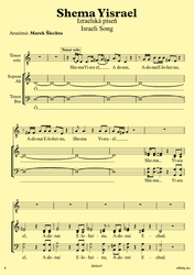 PAMATUJ! - Shema Yisrael, Hatikva, Kde domov můj / SATB a cappella