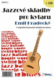 Blesk Market s.r.o. Jazzové skladby pro kytaru - Emil Hradecký + CD