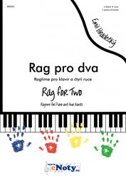 Emil Hradecký: Rag pro dva - 1 klavír 4 ruce + CD