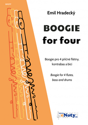 BOOGIE for four - Emil Hradecký / boogie pro 4 příčné flétny (+ basa a bicí)