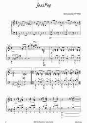Modern Jazz Suite + Audio Online / pět jazzových skladeb pro klavír
