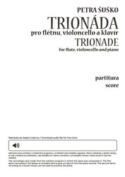 TRIONÁDA pro příčnou flétnu, violoncello a klavír