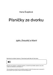 Švajdová: Písničky ze dvorku / zpěv (housle) a klavír