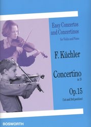 Kuchler, Ferdinand: Concertino in D Op.15 / housle a klavír