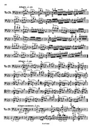 Otakar Ševčík - Opus 3, 40 Variations for CELLO / violoncello