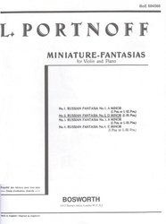 Portnoff: Russian Fantasia No.2 in D Minor / housle a klavír