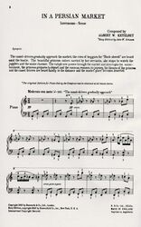 In A Persian Market by A. Ketélbey   easy piano