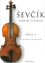 Otakar Ševčík - Opus 3, 40 Variations for CELLO / violoncello