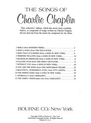 The Songs of Charlie Chaplin