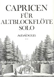 CAPRICEN fur Altblockflote Solo - skladby pro zobcovou flétnu