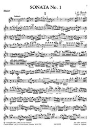 BACH: Šest Sonát pro příčnou flétnu a klavír 1 (Sonáty 1-3)