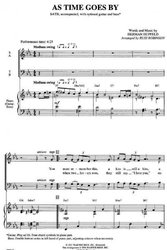 Warner Bros. Publications AS TIME GOES BY / SATB