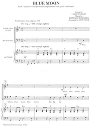 BLUE MOON / SAB a cappella