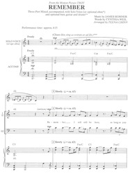 REMEMBER - from TROY / 3-PART MIX*