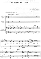 DOUBLE TROUBLE from HARRY POTTER AZKABAN / SATB*