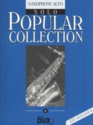 POPULAR COLLECTION 8 / sólový sešit - altový saxofon