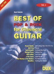 Best of Pop &amp; Rock for Classical Guitar 2 / kytara + tabulatura