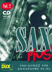 SAX PLUS ! vol. 2 + CD   alto / tenor saxofon