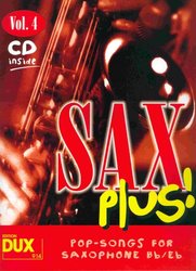 SAX PLUS ! vol. 4 + CD   alto / tenor saxofon