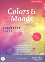 Colors &amp; Moods 2 + CD / skladby pro 1-2 příčné flétny a klavír (PDF)
