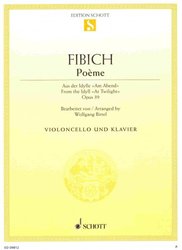 POEME by Zdenek Fibich - violoncello + klavír