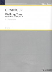 Grainger: Walking Tune for 5 Wind Instrument / malý hudební soubor (příčná flétna, hoboj, klarinet, lesní roh, fagot)