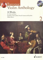 Baroque Violin Anthology 2 + CD / housle a klavír