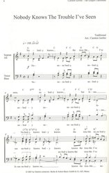 The Gospel Choirbook (bez CD) / 20 gospelů a spirituálů pro SATB vokální soubory a cappella